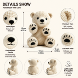 Polar Bear Crochet Kit