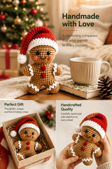 Gingerbread Man Christmas Crochet Kit