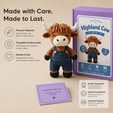 Highland Cow Crochet Kit