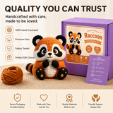 Raccoon Crochet Kit