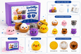 Six-Design Animal Crochet Plushie Kit Set