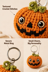 Halloween Crochet Charm Kit – Spooky Mini Characters