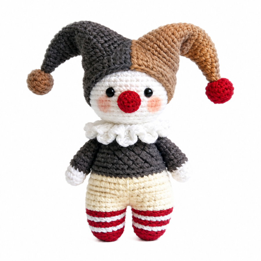 Clown Doll Crochet Kit