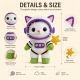 Astronaut Cat Crochet Kit