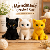 Cat Crochet Kit for Beginners - 3 Color Options