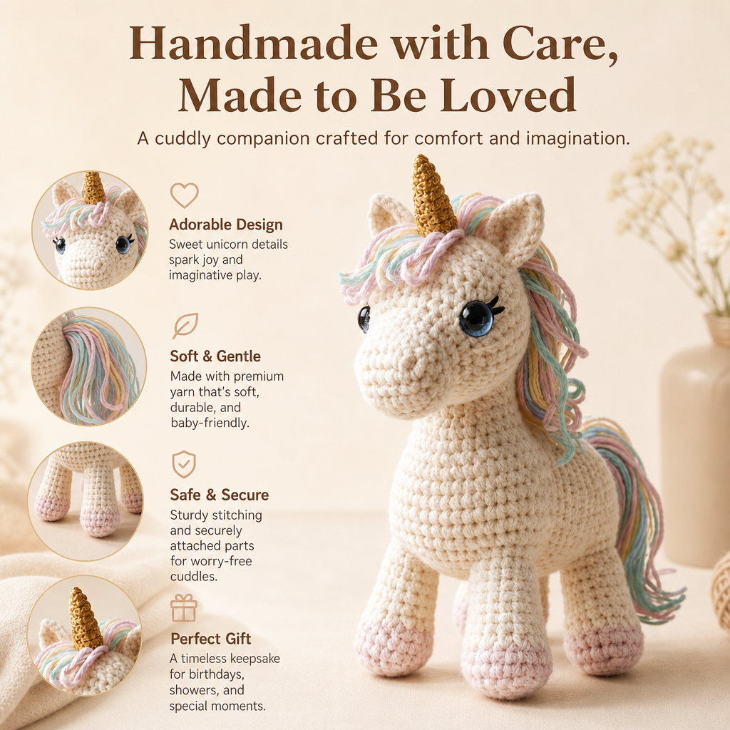 Unicorn Crochet Kit
