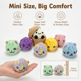 Six-Design Animal Crochet Plushie Kit Set