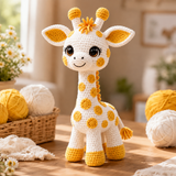 Giraffe Crochet Kit for Beginners