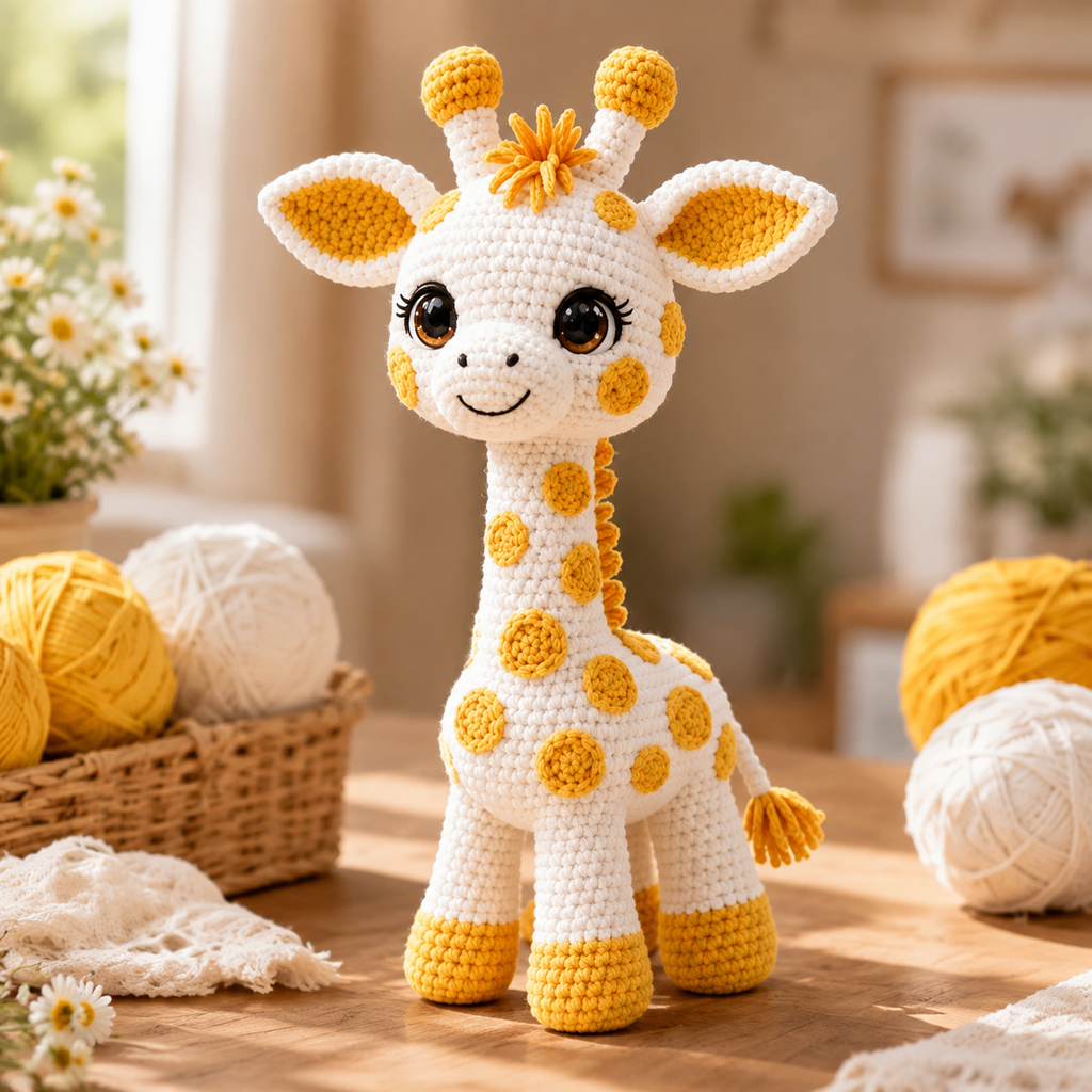 Giraffe Crochet Kit for Beginners