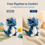 Blue Dragon Crochet Kit