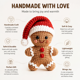 Gingerbread Man Christmas Crochet Kit