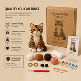 Tabby Cat Crochet Kit