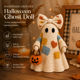 Patchwork Ghost Crochet Kit with Pumpkin Basket