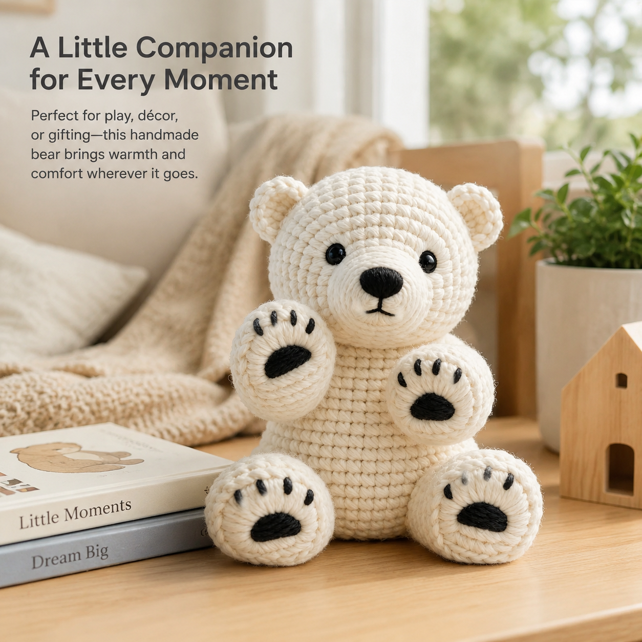 Polar Bear Crochet Kit