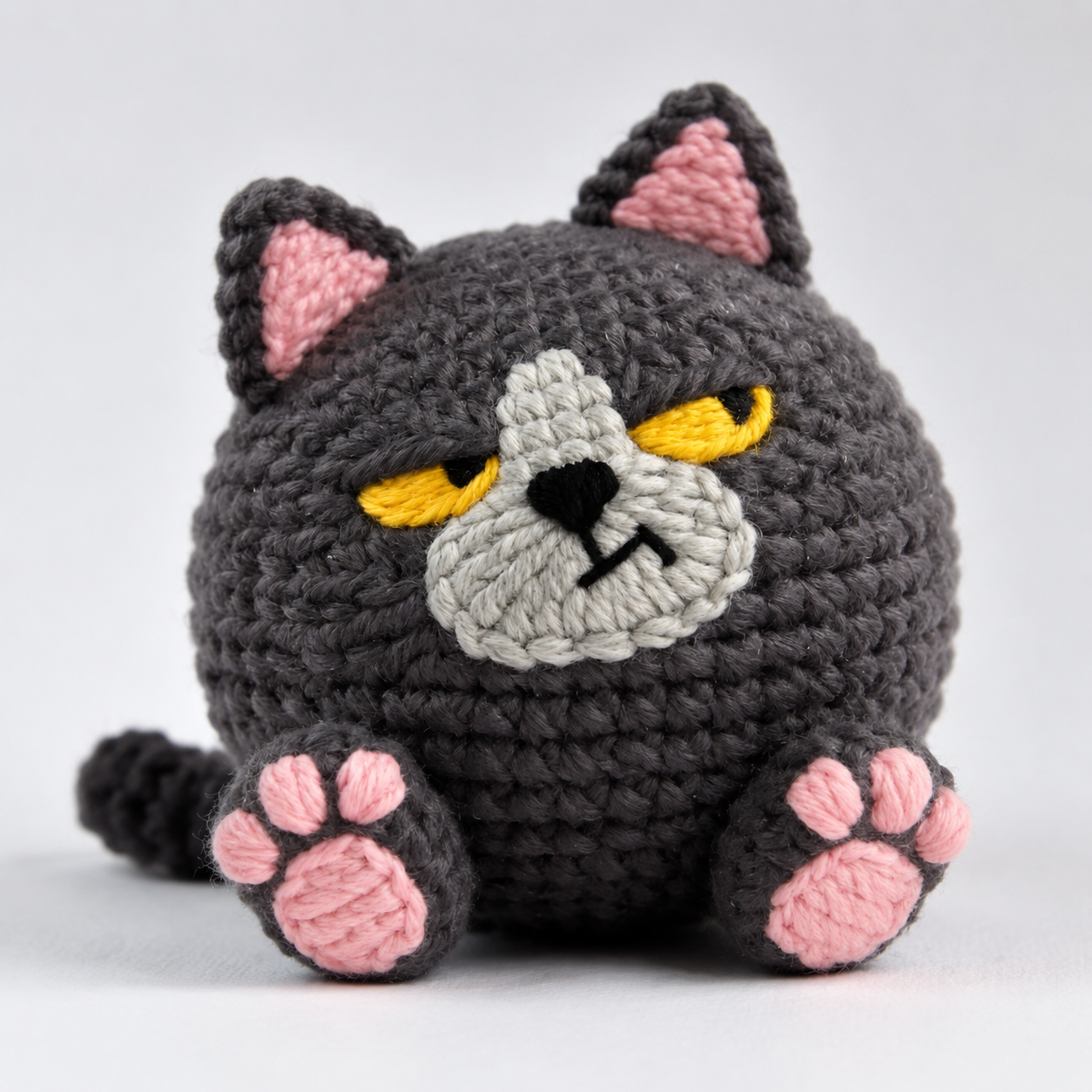 Black Cat Crochet Kit