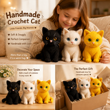 Cat Crochet Kit for Beginners - 3 Color Options