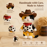 Cowboy Cat Crochet Kit for Beginners