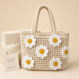 Daisy Tote Bag Crochet Kit