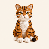 Tabby Cat Crochet Kit
