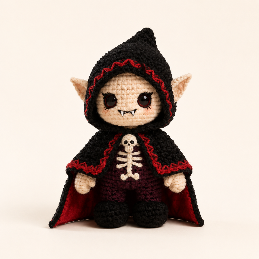 Halloween Vampire Crochet Kit